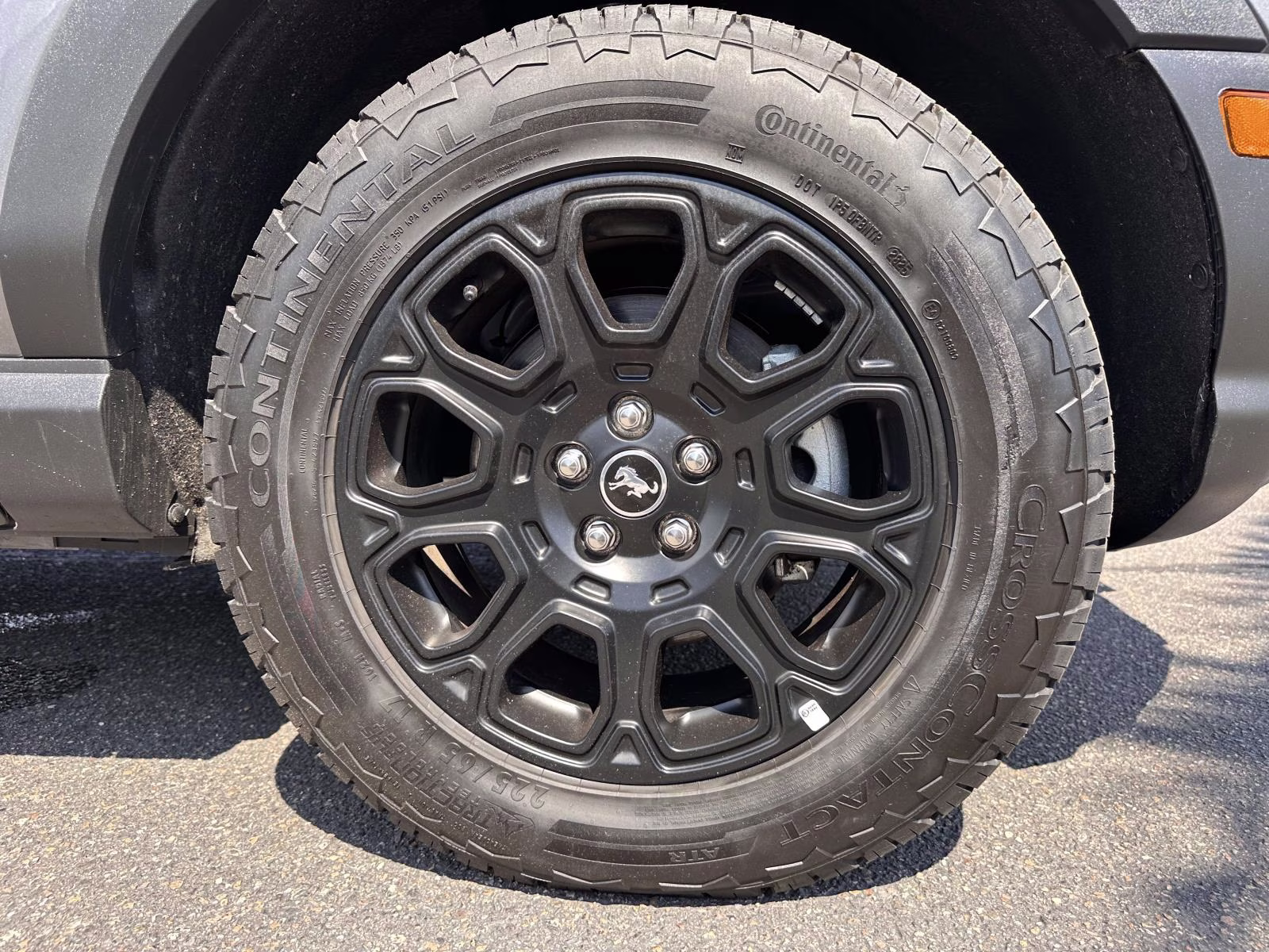2025 Carbonized Gray Metallic Ford Bronco Sport Badlands 4x4 4X4 SUV