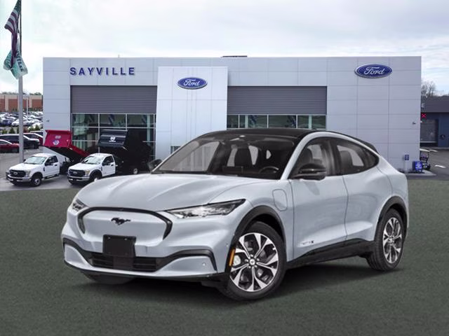 2025 Glacier Gray Metallic TriCoat Ford Mustang Mach-E Premium AWD AWD SUV