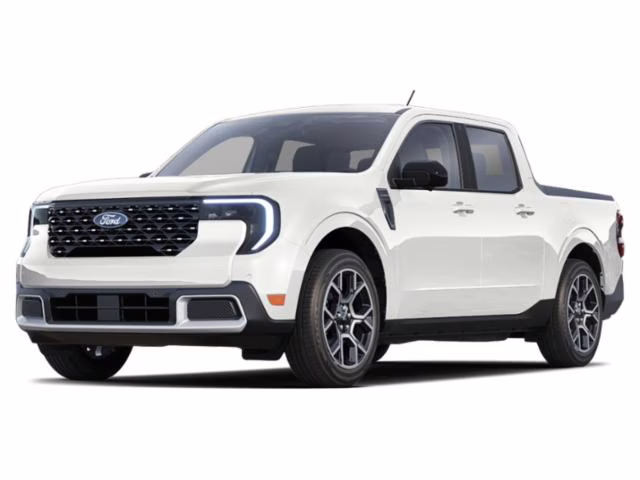 2025 Oxford White Ford Maverick Lariat AWD Truck