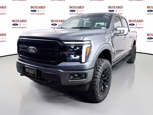 2025 Carbonized Gray Metallic Ford F-150 Lariat Bozard Built 4X4 Truck