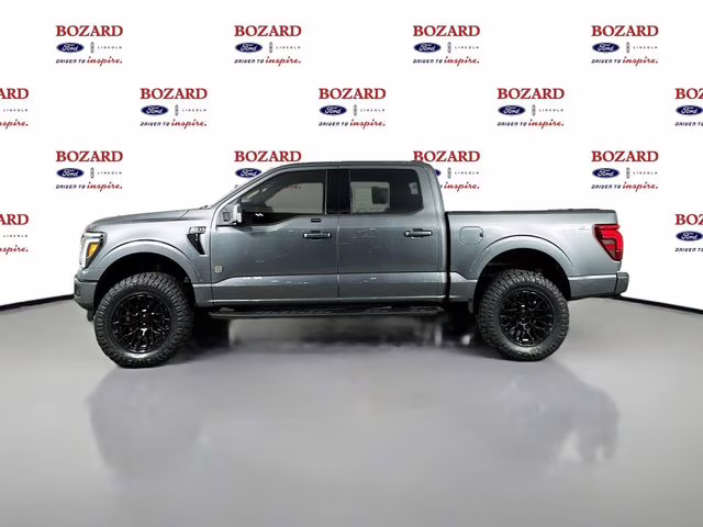 2025 Carbonized Gray Metallic Ford F-150 Lariat Bozard Built 4X4 Truck