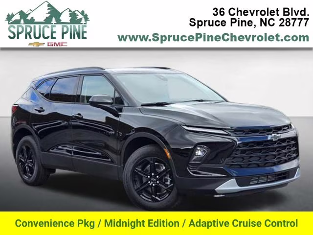 2025 Black Chevrolet Blazer LT AWD SUV