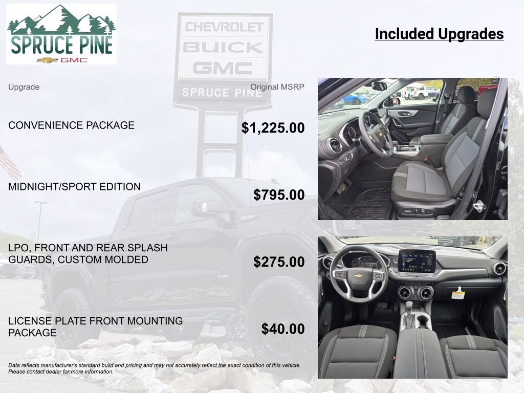 2025 Black Chevrolet Blazer LT AWD SUV