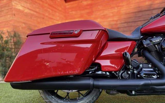2020 Orange Harley Davidson FLHXS Street Glide Special