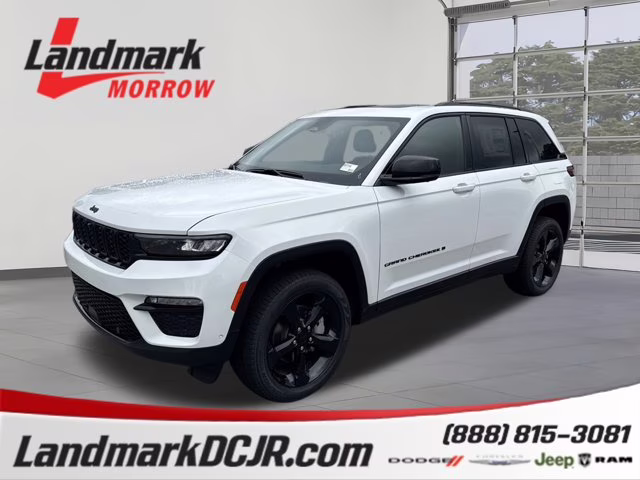 2025 Bright White Clearcoat Jeep Grand Cherokee Limited RWD SUV