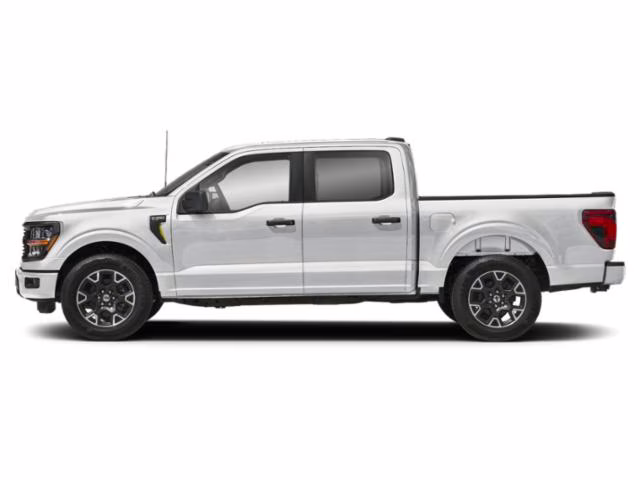 2025 Space White Metallic Ford F-150 STX 4X4 Truck