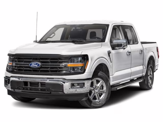 2025 Space White Metallic Ford F-150 XLT 4X4 Truck