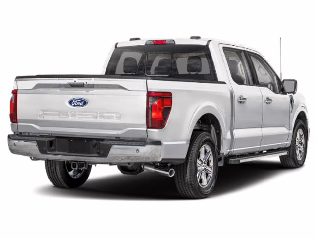 2025 Space White Metallic Ford F-150 XLT 4X4 Truck