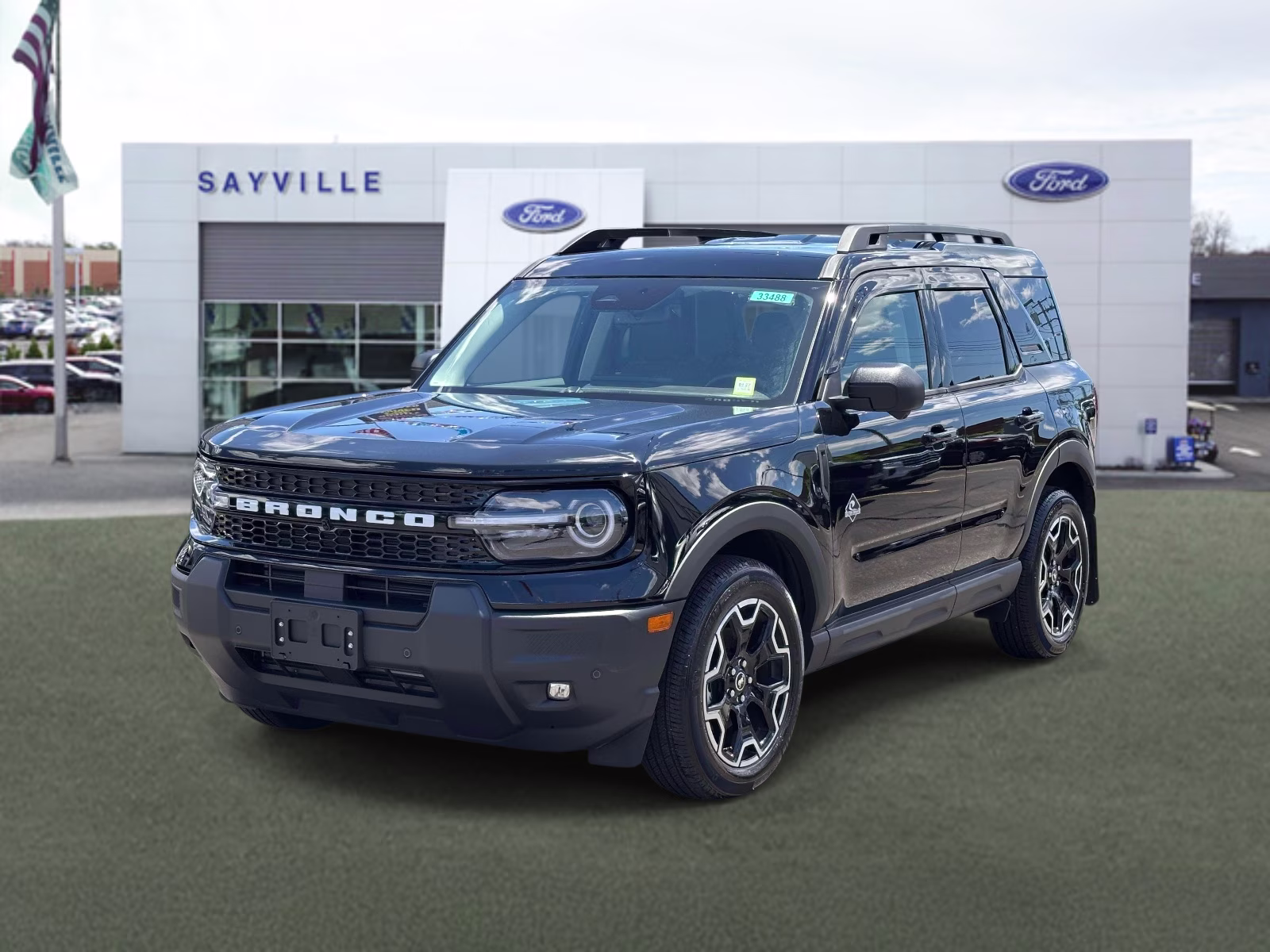 2025 Shadow Black Ford Bronco Sport Outer Banks 4x4 4X4 SUV