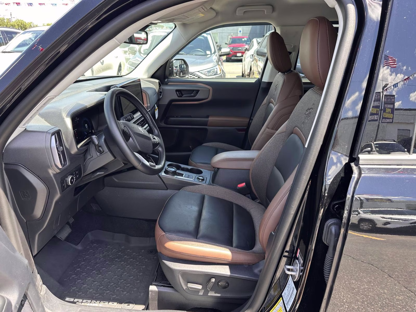2025 Shadow Black Ford Bronco Sport Outer Banks 4x4 4X4 SUV