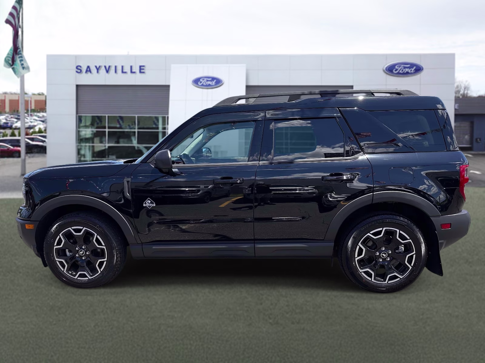 2025 Shadow Black Ford Bronco Sport Outer Banks 4x4 4X4 SUV