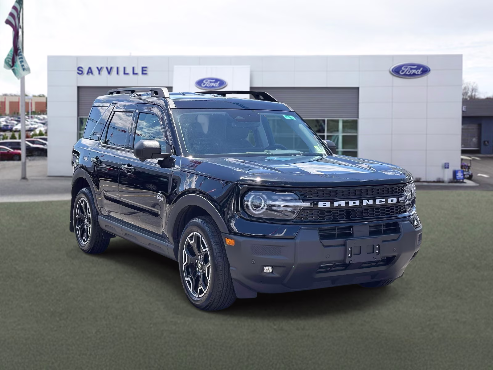 2025 Shadow Black Ford Bronco Sport Outer Banks 4x4 4X4 SUV