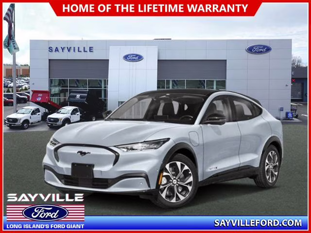 2025 Glacier Gray Metallic TriCoat Ford Mustang Mach-E Premium AWD AWD SUV