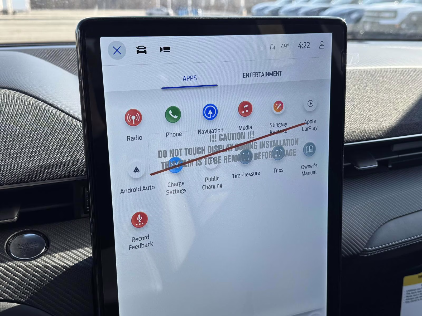 2025 Red Ford Mustang Mach-E Premium AWD AWD SUV