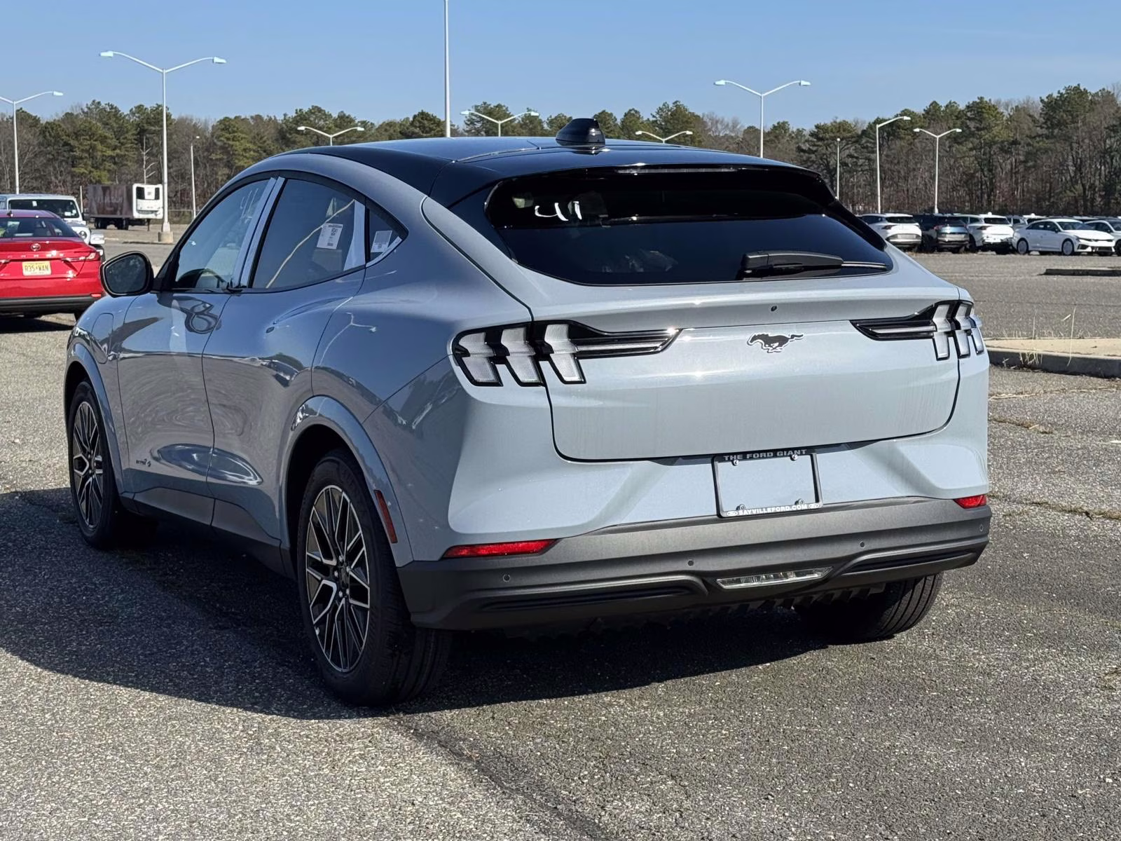2025 Glacier Gray Metallic TriCoat Ford Mustang Mach-E Premium AWD AWD SUV