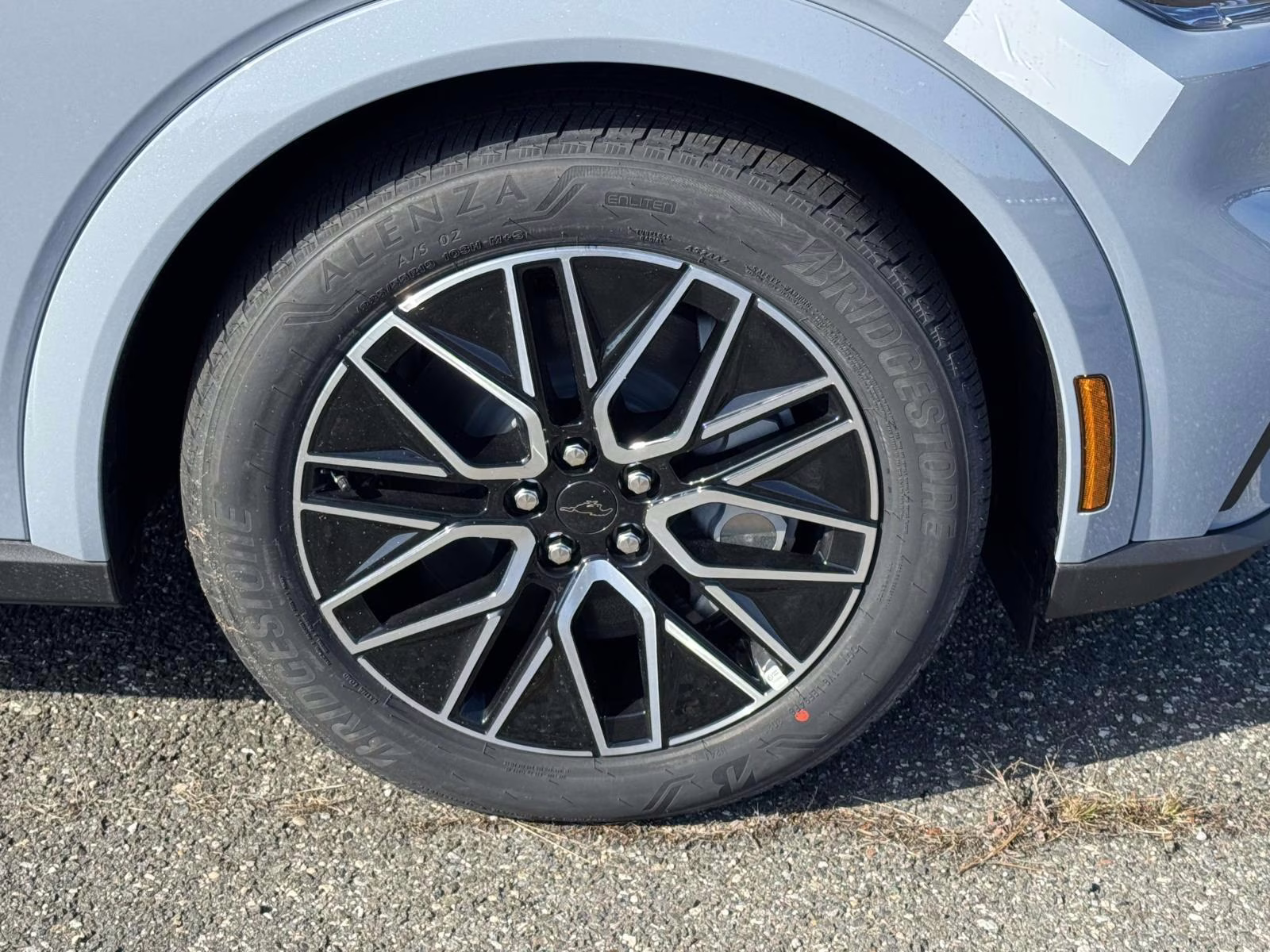 2025 Glacier Gray Metallic TriCoat Ford Mustang Mach-E Premium AWD AWD SUV