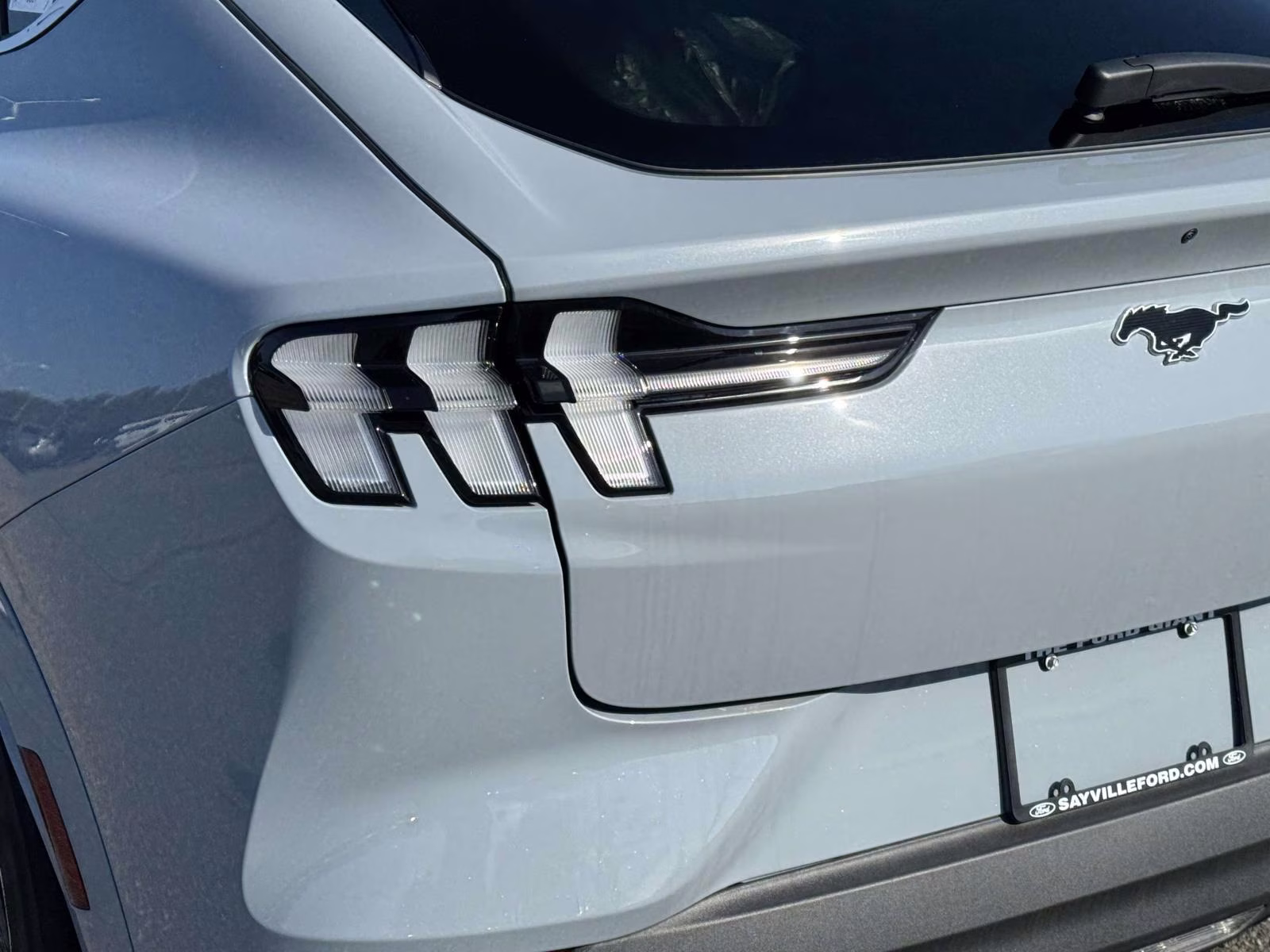 2025 Glacier Gray Metallic TriCoat Ford Mustang Mach-E Premium AWD AWD SUV