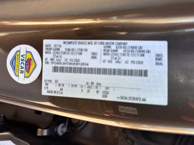 2017 Caribou Metallic Ford Super Duty F-350 DRW Lariat 4X4 Chassis