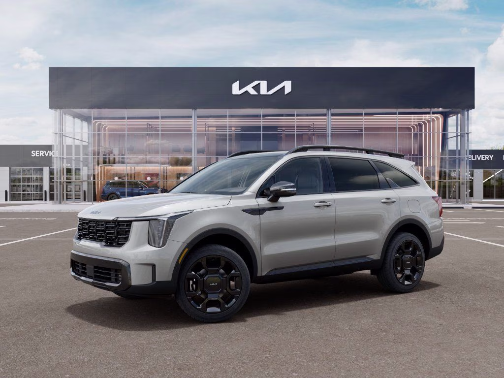 2026 Ivory Silver Kia Sorento X-Line EX AWD SUV