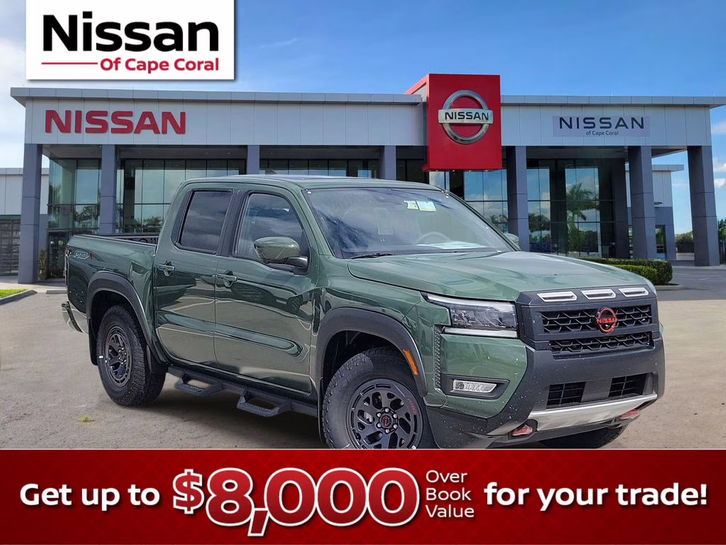 2026 Tactical Green Metallic Nissan Frontier PRO-X RWD Truck