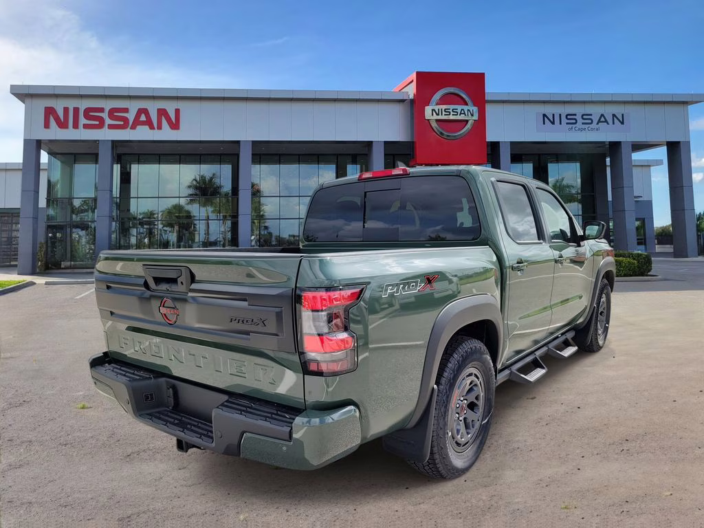2026 Tactical Green Metallic Nissan Frontier PRO-X RWD Truck