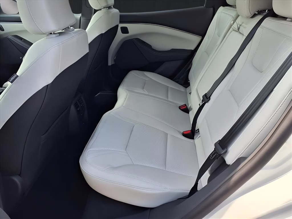 2025 White Metallic Ford Mustang Mach-E Premium RWD SUV