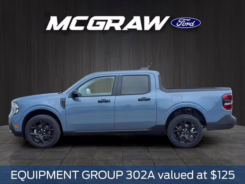 2025 Azure Gray Metallic Ford Maverick XLT AWD Truck