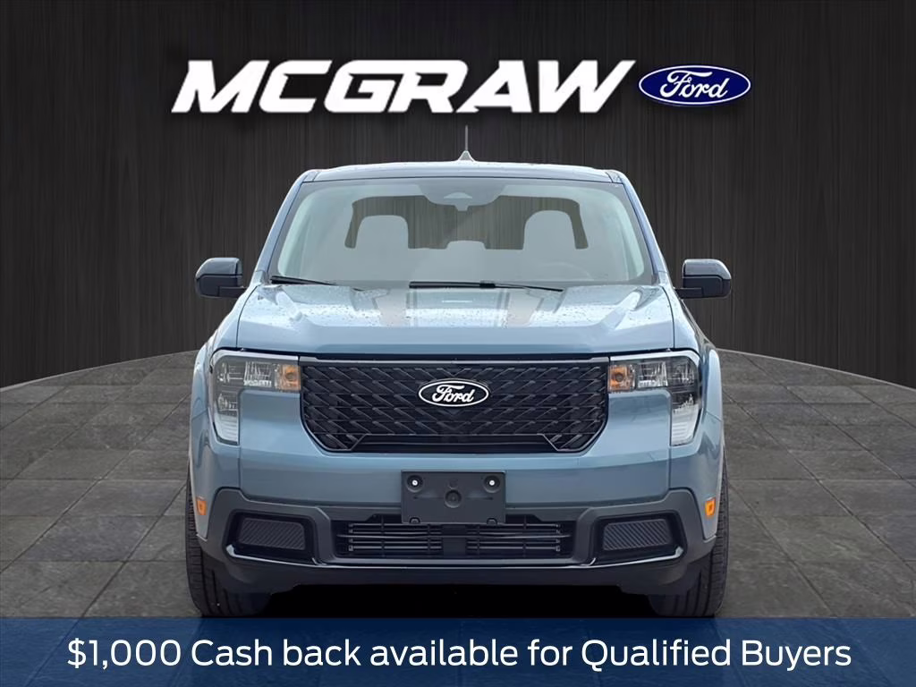 2025 Azure Gray Metallic Ford Maverick XLT AWD Truck