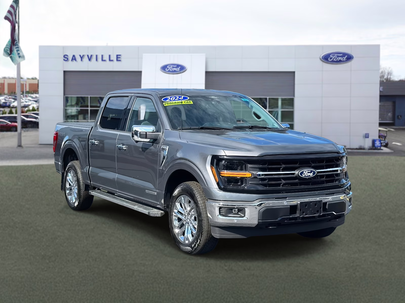 2024 Carbonized Gray Metallic Ford F-150 XLT 4WD SuperCrew 5.5' Box 4X4 Truck