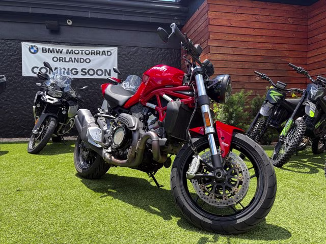2019 Red Ducati MONSTER 821 821 Ducati Red Motorcycle
