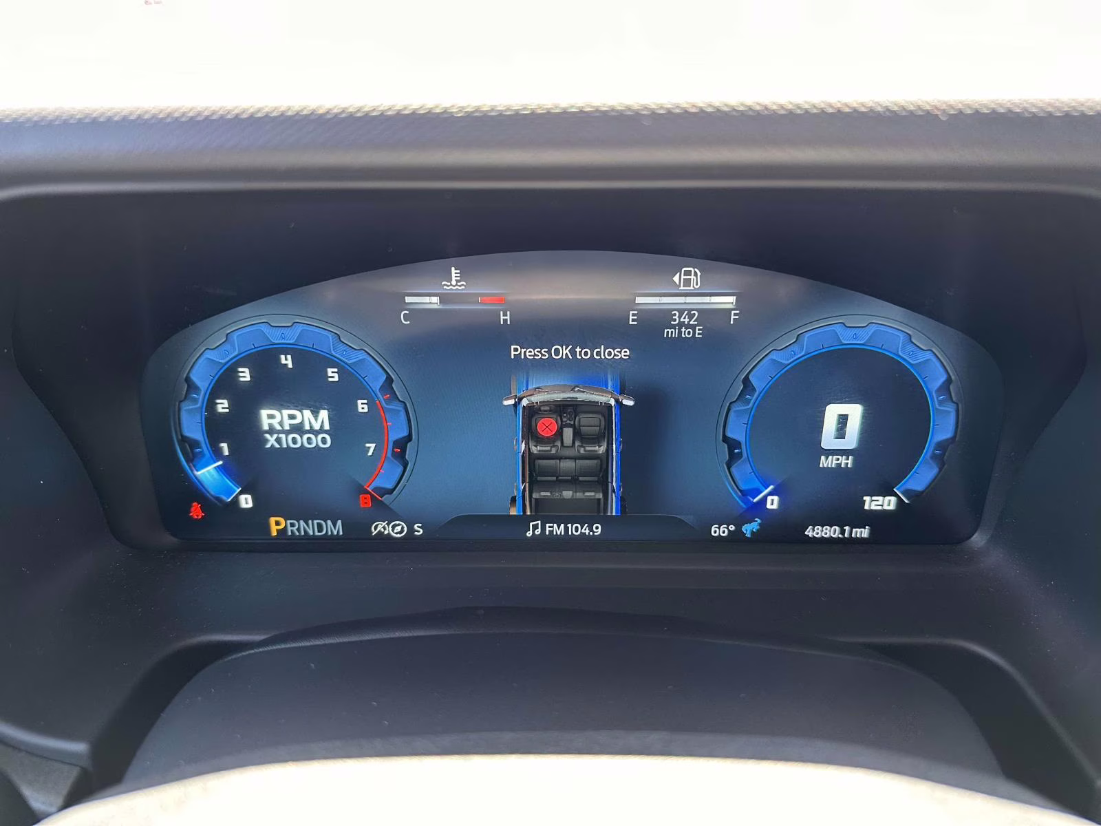 2025 Azure Gray Metallic Tri-Coat Ford Bronco Badlands 4 Door Advanced 4x4 4X4 SUV