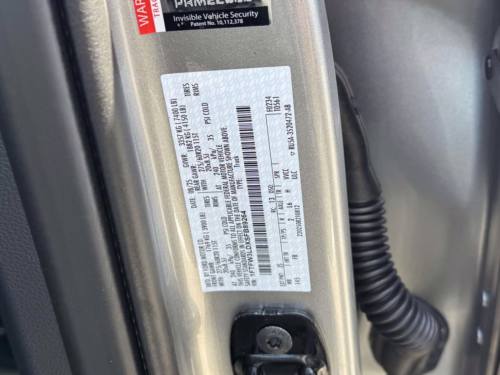 2025 Iconic Silver Metallic Ford F-150 XLT 4WD SuperCrew 5.5' Box 4X4 Truck