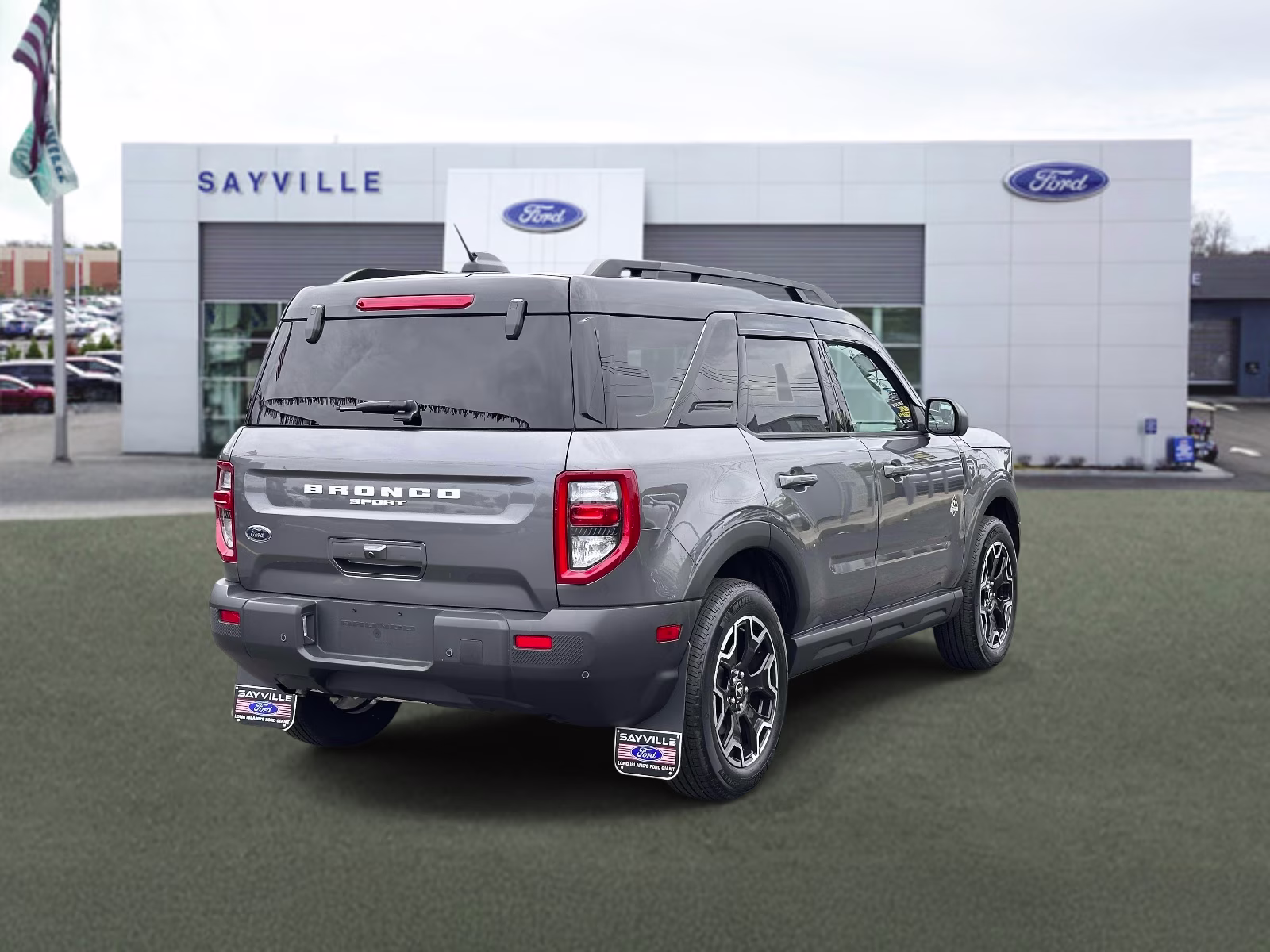 2025 Carbonized Gray Metallic Ford Bronco Sport Outer Banks 4x4 4X4 SUV
