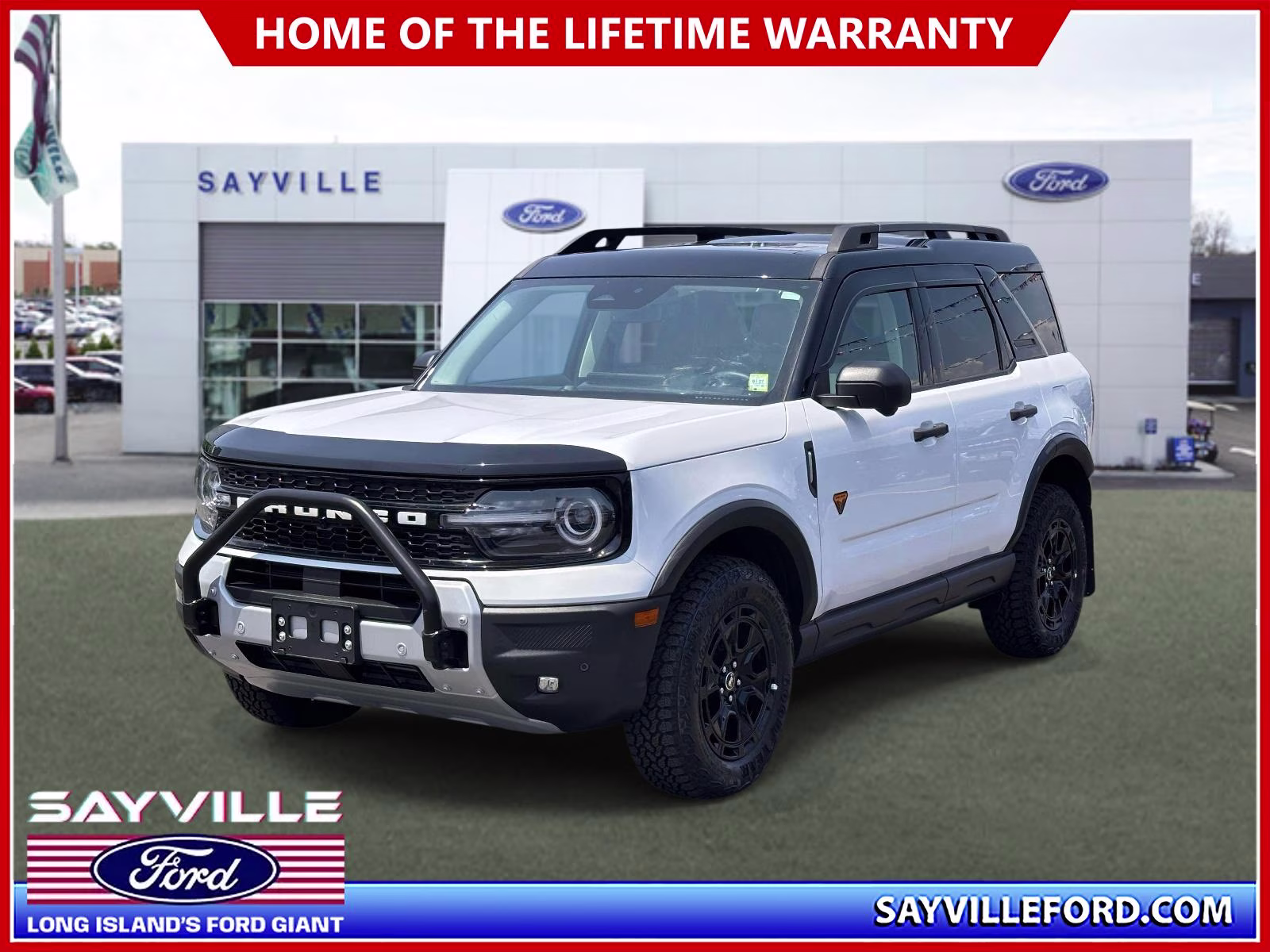 2025 Oxford White Ford Bronco Sport Badlands 4x4 4X4 SUV