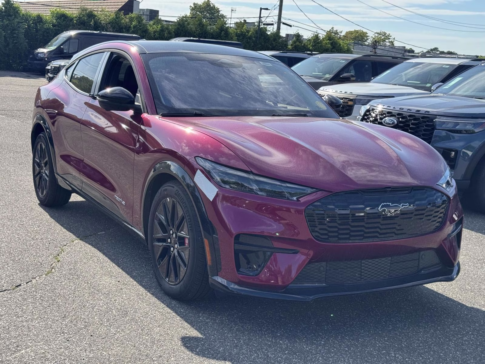 2025 Molten Magenta Metallic Tinted Clearcoat Ford Mustang Mach-E Premium AWD AWD SUV