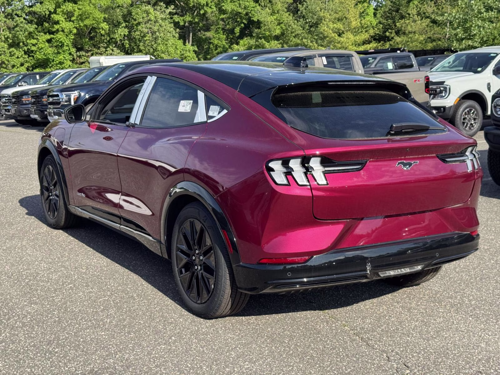 2025 Molten Magenta Metallic Tinted Clearcoat Ford Mustang Mach-E Premium AWD AWD SUV