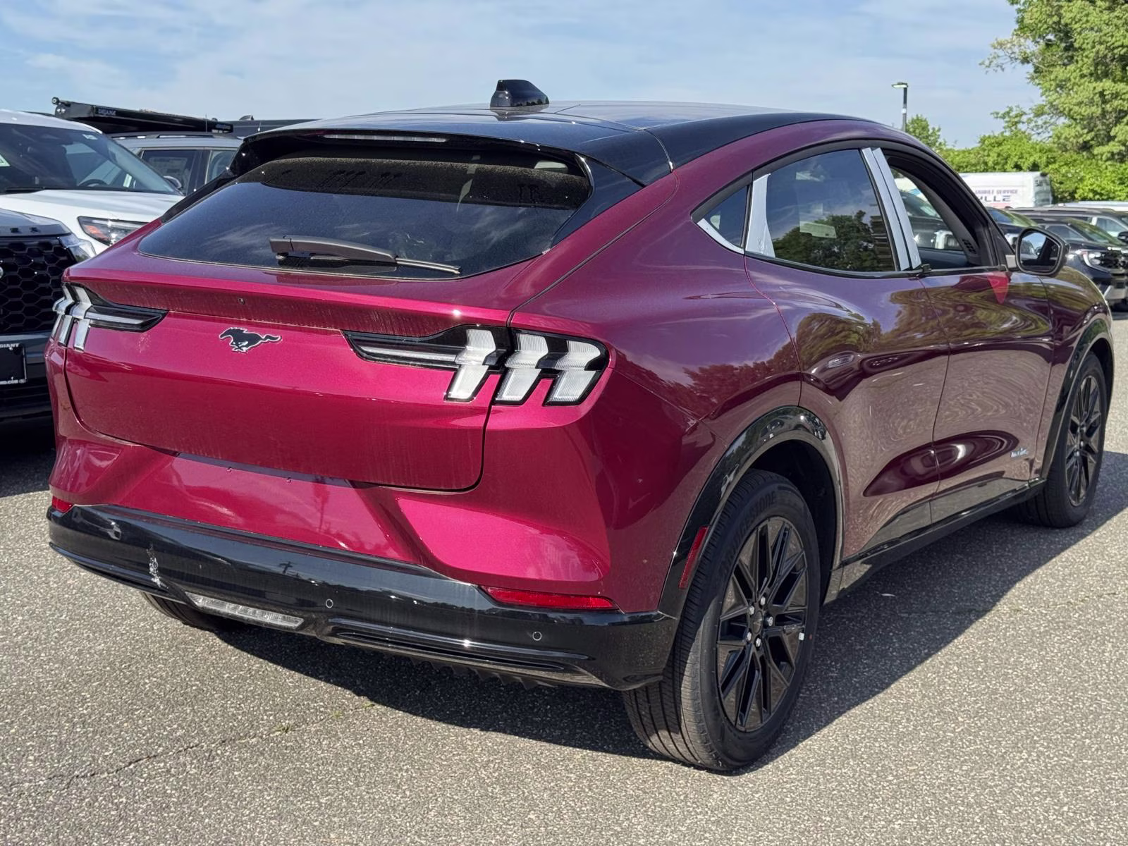 2025 Molten Magenta Metallic Tinted Clearcoat Ford Mustang Mach-E Premium AWD AWD SUV