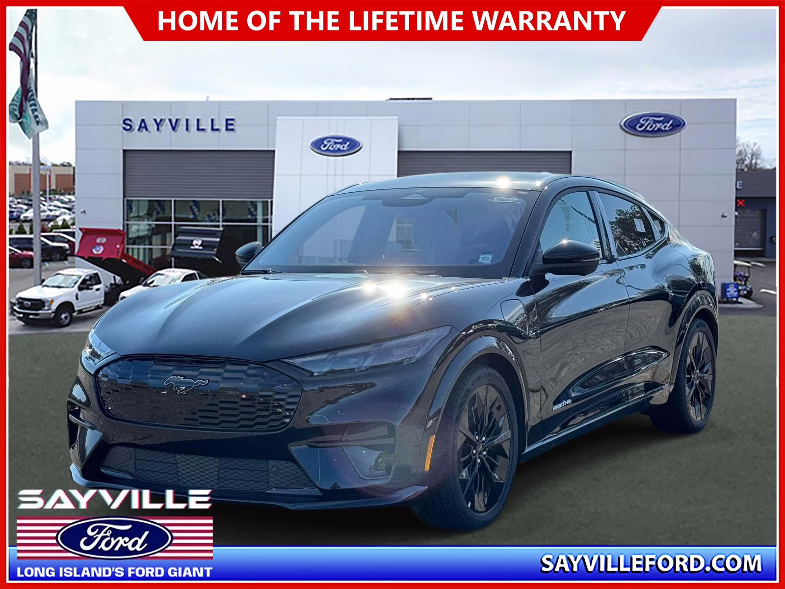 2025 Shadow Black Ford Mustang Mach-E GT AWD AWD SUV