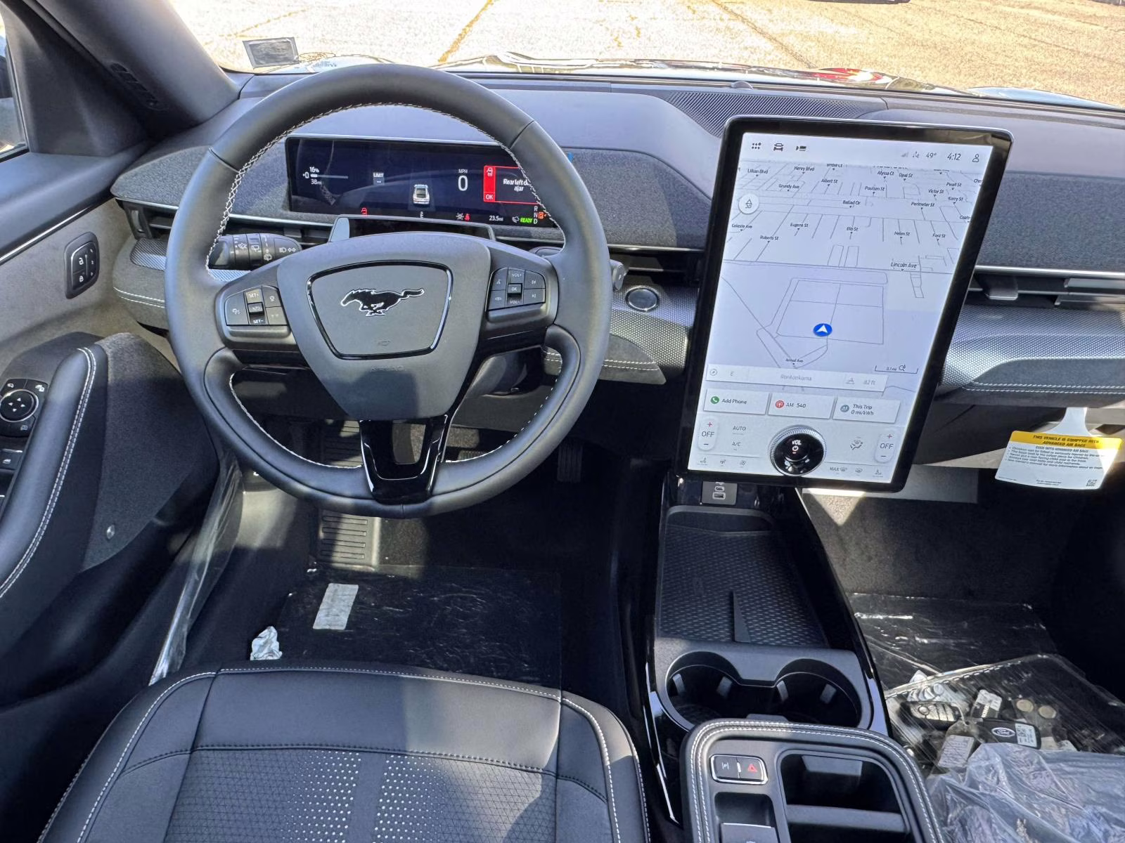 2025 Shadow Black Ford Mustang Mach-E GT AWD AWD SUV