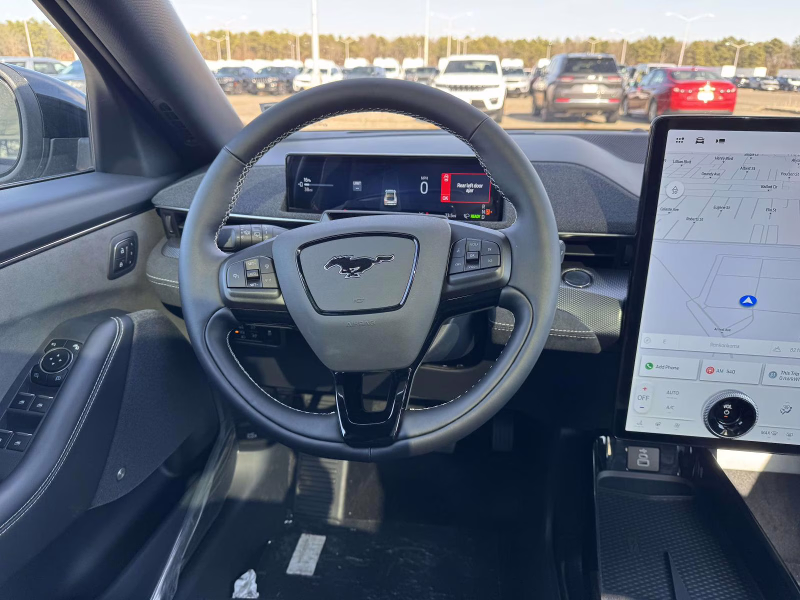 2025 Shadow Black Ford Mustang Mach-E GT AWD AWD SUV