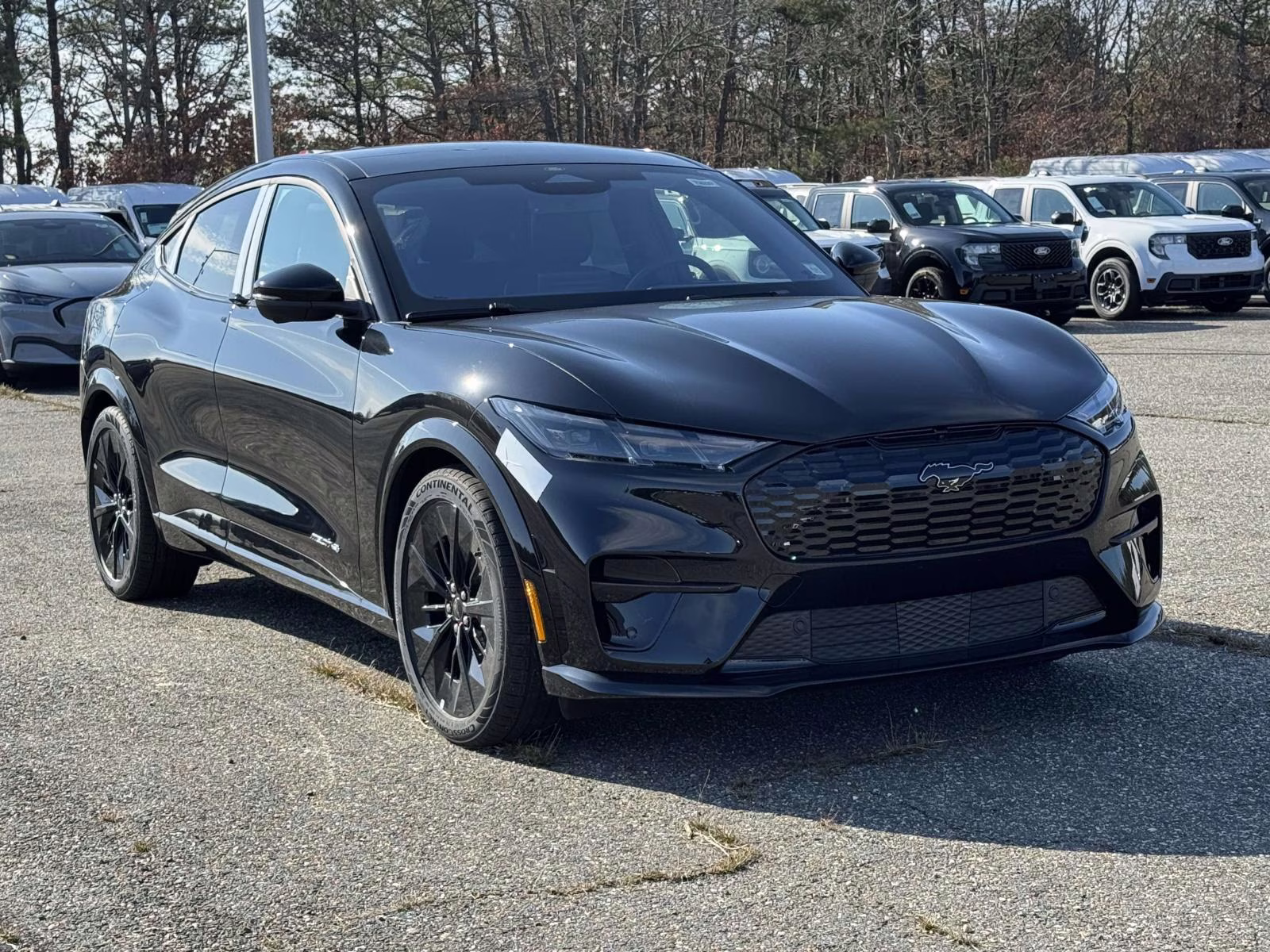 2025 Shadow Black Ford Mustang Mach-E GT AWD AWD SUV
