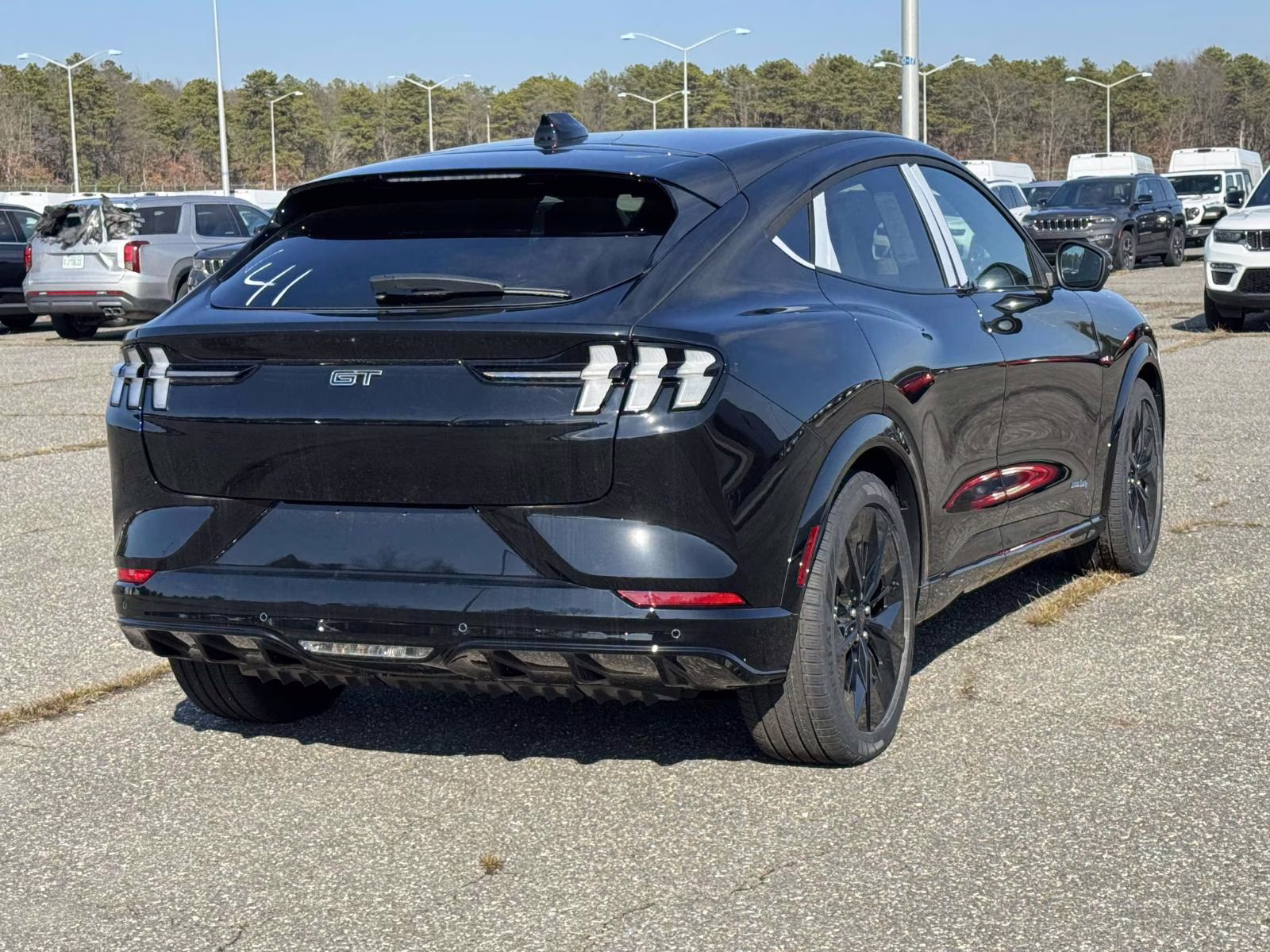 2025 Shadow Black Ford Mustang Mach-E GT AWD AWD SUV