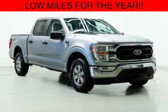 2021 Iconic Silver Metallic Ford F-150 XLT 4X4 Truck