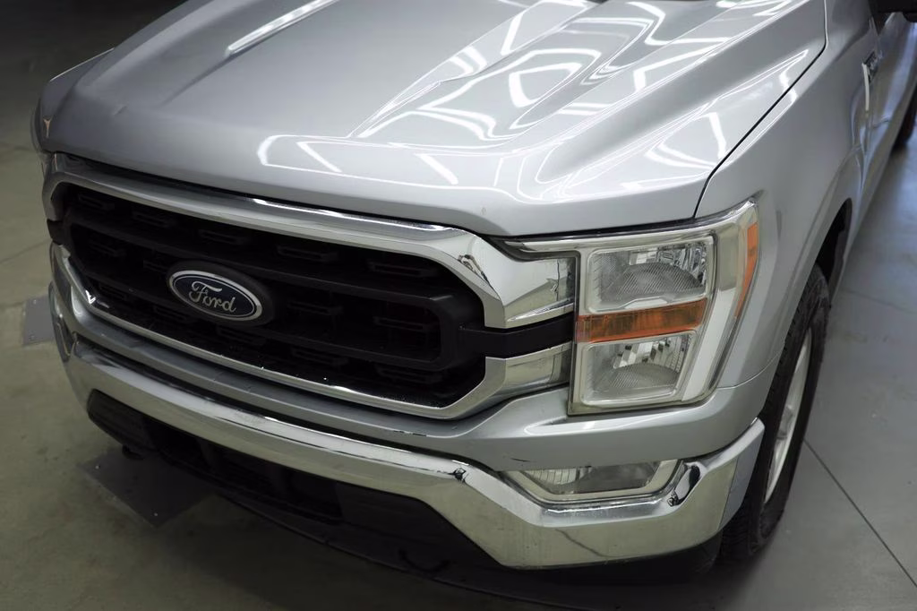 2021 Silver Ford F-150 XLT 4X4 Truck
