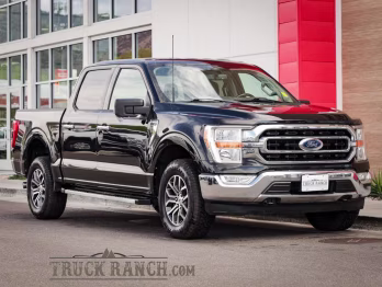 2022 Black Ford F-150 XLT 4X4 Truck
