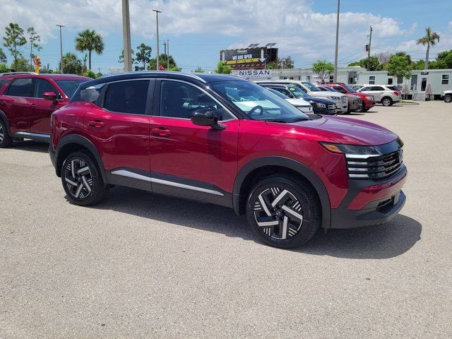 2026 Scarlet Ember/Super Black Nissan Kicks SV FWD SUV