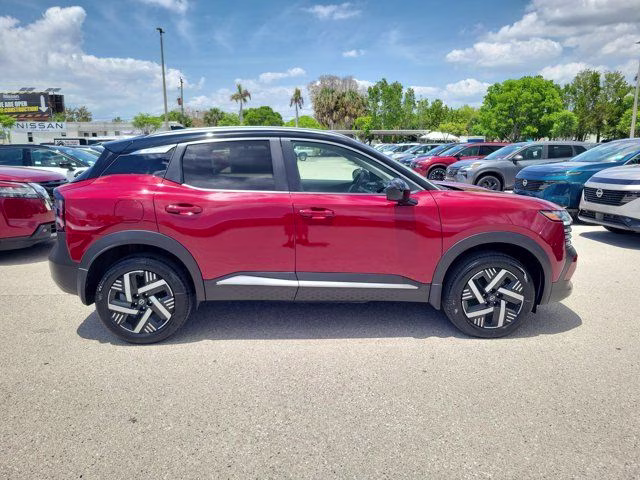 2026 Scarlet Ember/Super Black Nissan Kicks SV FWD SUV