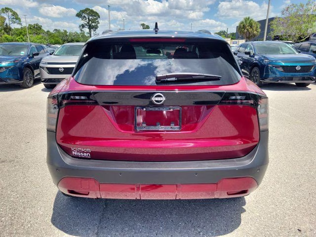 2026 Scarlet Ember/Super Black Nissan Kicks SV FWD SUV