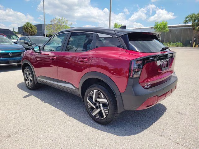 2026 Scarlet Ember/Super Black Nissan Kicks SV FWD SUV