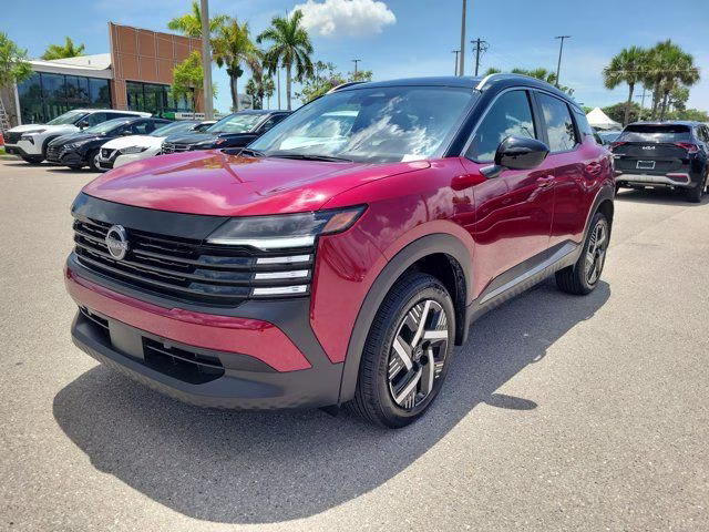 2026 Scarlet Ember/Super Black Nissan Kicks SV FWD SUV